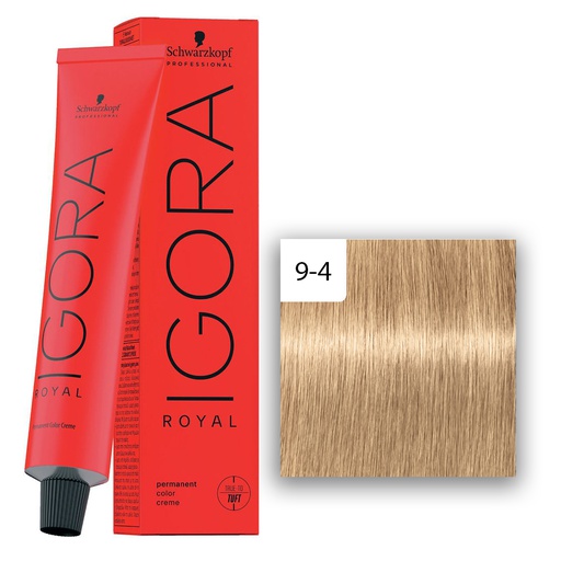 Schwarzkopf Professional IGORA ROYAL Haarfarbe 9-4 Extra Hellblond Beige  60ml
