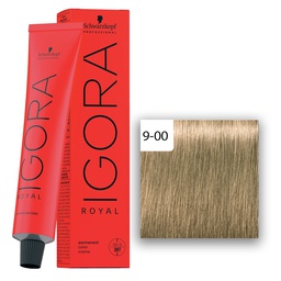 [M.13709.522] Schwarzkopf Professional IGORA ROYAL Haarfarbe 9-00 Extra Hellblond Natur Extra  60ml
