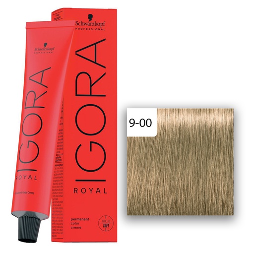 Schwarzkopf Professional IGORA ROYAL Haarfarbe 9-00 Extra Hellblond Natur Extra  60ml