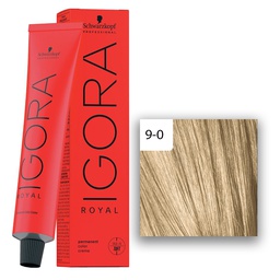 [M.13710.508] Schwarzkopf Professional IGORA ROYAL Haarfarbe 9-0 Extra Hellblond  60ml