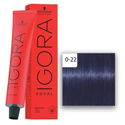 [M.13745.898] Schwarzkopf Professional IGORA ROYAL Haarfarbe 0-22 Anti Orange Konzentrat  60ml