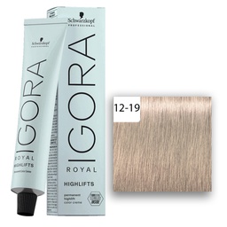 [M.13746.611] Schwarzkopf Professional IGORA ROYAL Highlifts Haarfarbe 12-19  Spezialblond Cendré Violett  60ml
