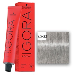 [M.13776.447] Schwarzkopf Professional IGORA ROYAL Haarfarbe 9,5-22 Zartblau  60ml