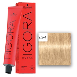 [M.13777.461] Schwarzkopf Professional IGORA ROYAL Haarfarbe 9,5-4 Beige  60ml