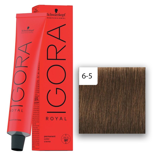 Schwarzkopf Professional IGORA ROYAL Haarfarbe 6-5 Dunkelblond Gold  60ml