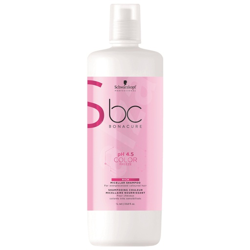 Schwarzkopf Professional BC pH 4.5 Color Freeze Rich Micellar Shampoo  1000ml