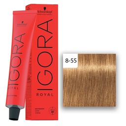 [M.13830.324] Schwarzkopf Professional IGORA ROYAL Haarfarbe 8-55 Hellblond Gold Extra  60ml