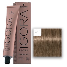 [M.13845.484] Schwarzkopf Professional IGORA ROYAL Absolutes Haarfarbe 9-10  Extra Lichtblond Cendre Natur  60ml