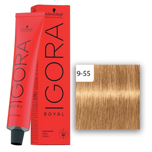Schwarzkopf Professional IGORA ROYAL Haarfarbe 9-55 Extra Hellblond Gold Extra  60ml