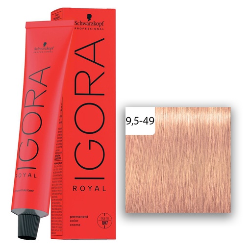 Schwarzkopf Professional IGORA ROYAL Haarfarbe 9,5-49 Nude  60ml