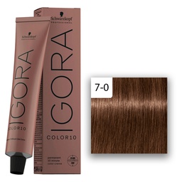 [M.13905.955] Schwarzkopf Professional Igora Color10 Haarfarbe 7-0 Mittelblond  60ml