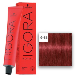 [M.13940.027] Schwarzkopf Professional IGORA ROYAL Haarfarbe 6-88 Dunkelblond Rot Extra  60ml