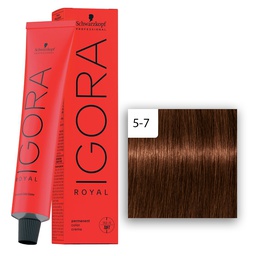 [M.13942.741] Schwarzkopf Professional IGORA ROYAL Haarfarbe 60 ml 5-7 Hellbraun Kupfer 
