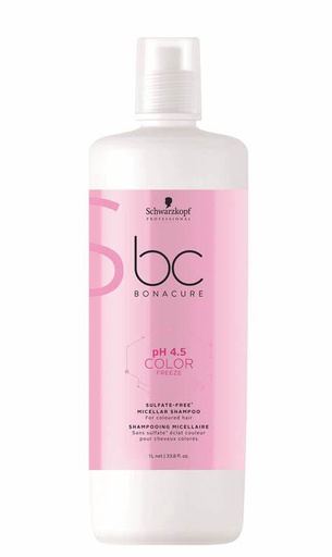  Schwarzkopf Professional BC pH 4.5 Color Freeze Sulfate-Free Micellar Shampoo 1000 ml