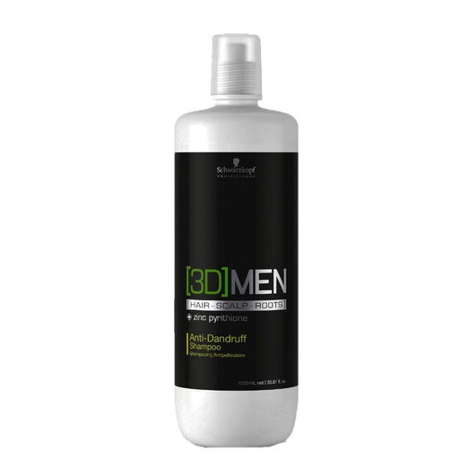 Schwarzkopf Professional 3D MEN Anti Schuppen Shampoo  1000ml