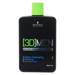 [M.14048.463] Schwarzkopf Professional 3D MEN Deep Cleansing Shampoo  250ml