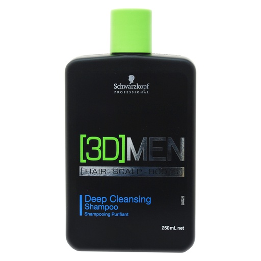 Schwarzkopf Professional 3D MEN Deep Cleansing Shampoo  250ml