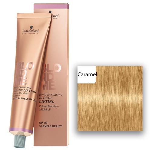 Schwarzkopf Professional BlondMe Bond Enforcing White Blending Haarfarbe -Caramel  60 ml