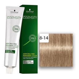 [M.14142.066] Schwarzkopf Professional ESSENSITY Haarfarbe 60 ml 8-14 Hellblond Cendré Beige