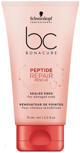  Schwarzkopf Professional BC Peptide Repair Rescue Sealed Ends 75 ml