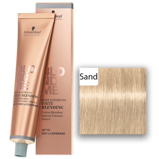 Schwarzkopf Professional BlondMe Bond Enforcing White Blending Haarfarbe 60 ml Sand