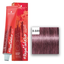 [M.14277.385] Schwarzkopf Professional Igora Royal Take Over Dusted Rouge Haarfarbe Hellblond Rot Beige Violett  8-849 60ml