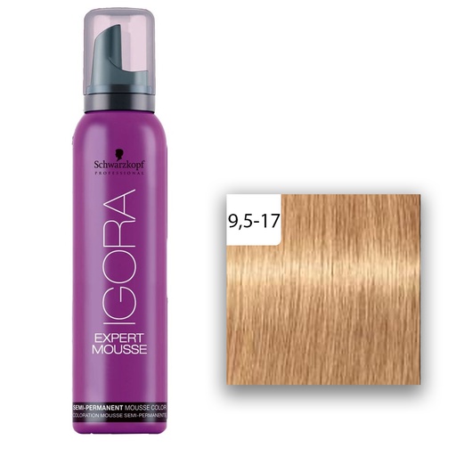  Schwarzkopf Professional Igora Expert Mousse  Apricot Anti-Grün Toning 9,5-17 100ml