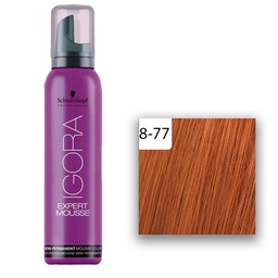 [M.14292.251]  Schwarzkopf Professional Igora Expert Mousse Hellblond Kupfer Extra 8-77  100ml