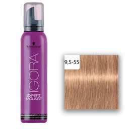 [M.14296.350]  Schwarzkopf Professional Igora Expert Mousse Honig 9,5-55  100ml