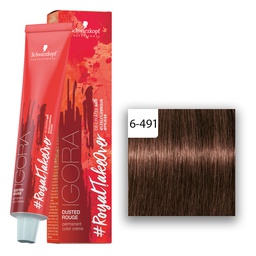[M.14332.323] Schwarzkopf Professional IGORA ROYAL Take Over Dusted Rouge Haarfarbe 6-491 Dunkelblond Beige Cendré 60ml