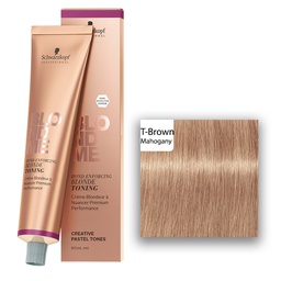 [M.14393.603] Schwarzkopf Professional BlondMe Tönung Haartönung T- Brown Mahogany 60ml