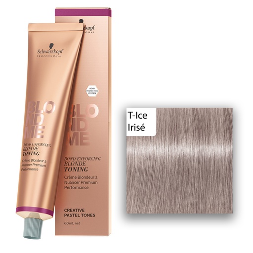 Schwarzkopf Professional BlondMe Tönung Haartönung T- Ice Irisè 60ml