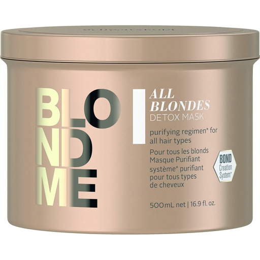 Schwarzkopf Professional BlondMe Alle Blondinen Detox Maske 500ml