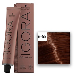 [M.14463.894] Schwarzkopf Professional Igora Color10 Haarfarbe 60ml 6-65 Dunkelblond Schoko Gold