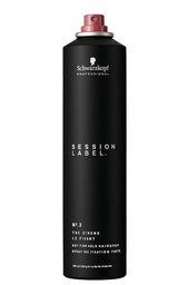 [M.15464.621] Schwarzkopf Professional Session Label No3 The Strong HairSpray 300ml