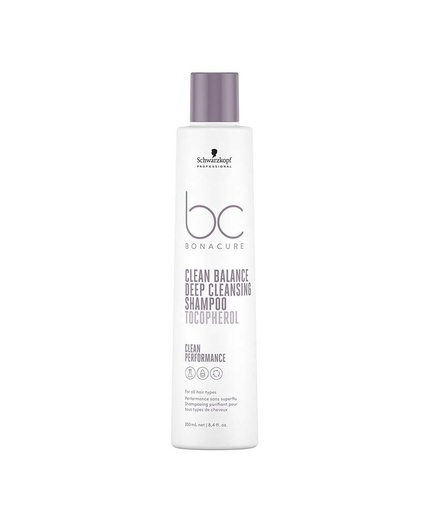 Schwarzkopf Professional BC Clean Balance Deep Cleansing Shampoo 250ml