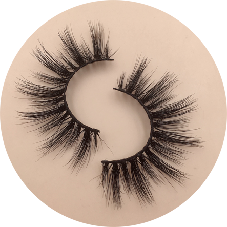 MAD Lashes- Wimpern WHITE  3D09 15mm