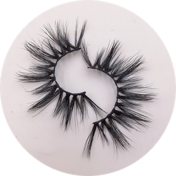 [M.12485.392] MAD Lashes- Wimpern WHITE  3D75 15mm