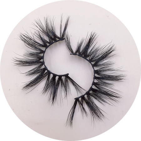 MAD Lashes- Wimpern WHITE  3D75 15mm