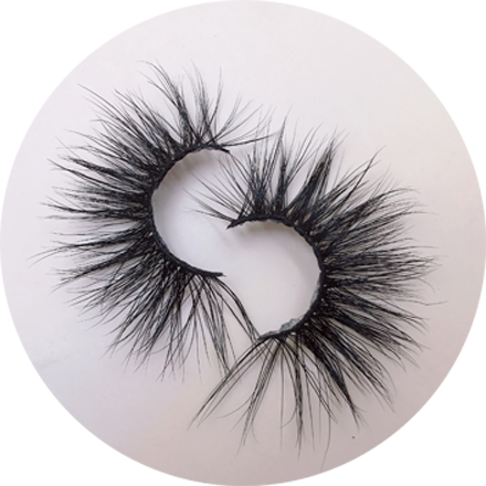 MAD Lashes- Wimpern WHITE  3D88 15mm
