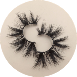 [M.12488.392] MAD Lashes- Wimpern WHITE  3D104 15mm