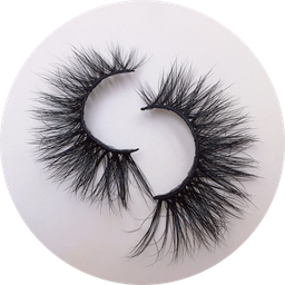 [M.12489.392] MAD Lashes- Wimpern WHITE  3D124 15mm
