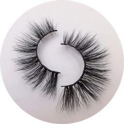 [M.12500.408] MAD Lashes- Wimpern WHITE DC65 16mm
