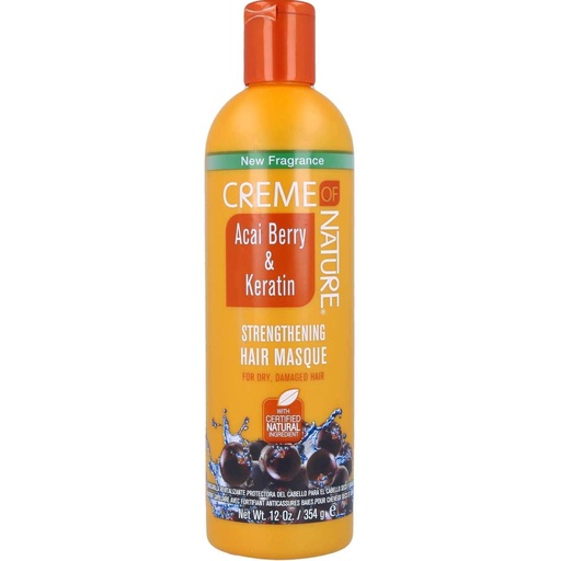 Creme Of Nature Acai Berry Keratin Strengthening Shampoo 12oz