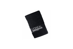 [M.15961.874] L'Oréal Professionnel Handtucher mit Logo-schwarz - pro stk