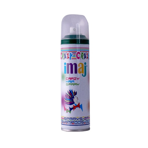 IMAJ Crazy Haarspray Farbe Dunkelgrün 100ml