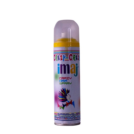 IMAJ Crazy Haarspray Farbe Dunkelgelb 100ml