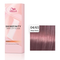 [M.16109.047] Wella Professional Shinefinity Zero Lift Glaze -  04/65 Deep Cherry 60ml