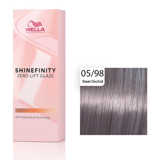 Wella Professional Shinefinity Zero Lift Glaze -  05/98  Steel Orchid 60ml