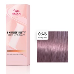 [M.16117.030] Wella Professional Shinefinity Zero Lift Glaze -  06/6 Cherry Wine 60ml